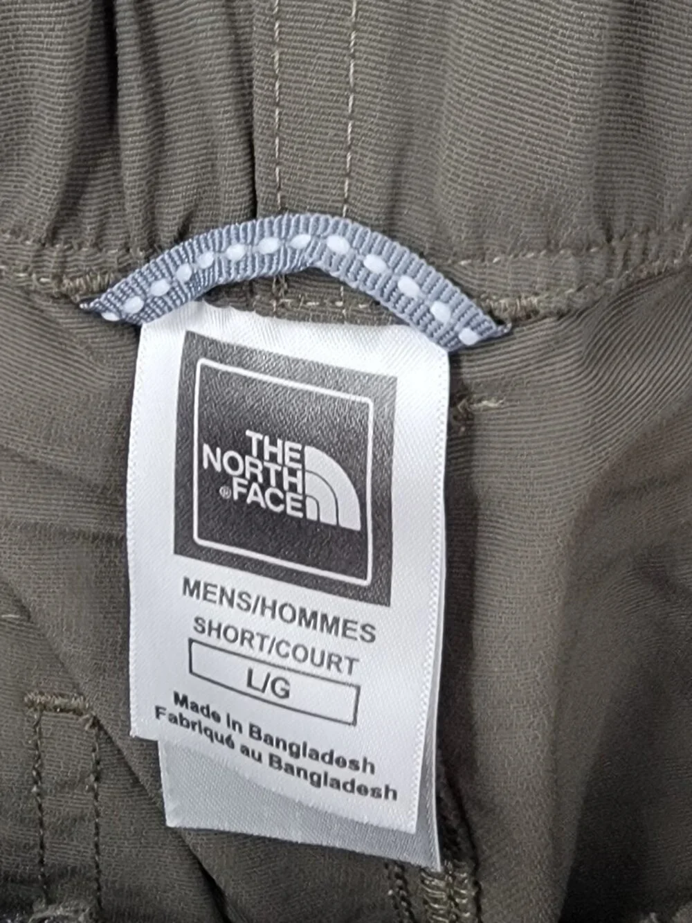 The North Face Men's Large Convertible Zip-Off Hiking Cargo Pants Olive Green